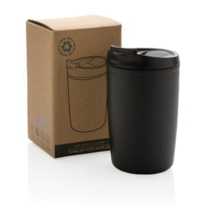 Bottles GRS Recycled PP tumbler with flip lid
