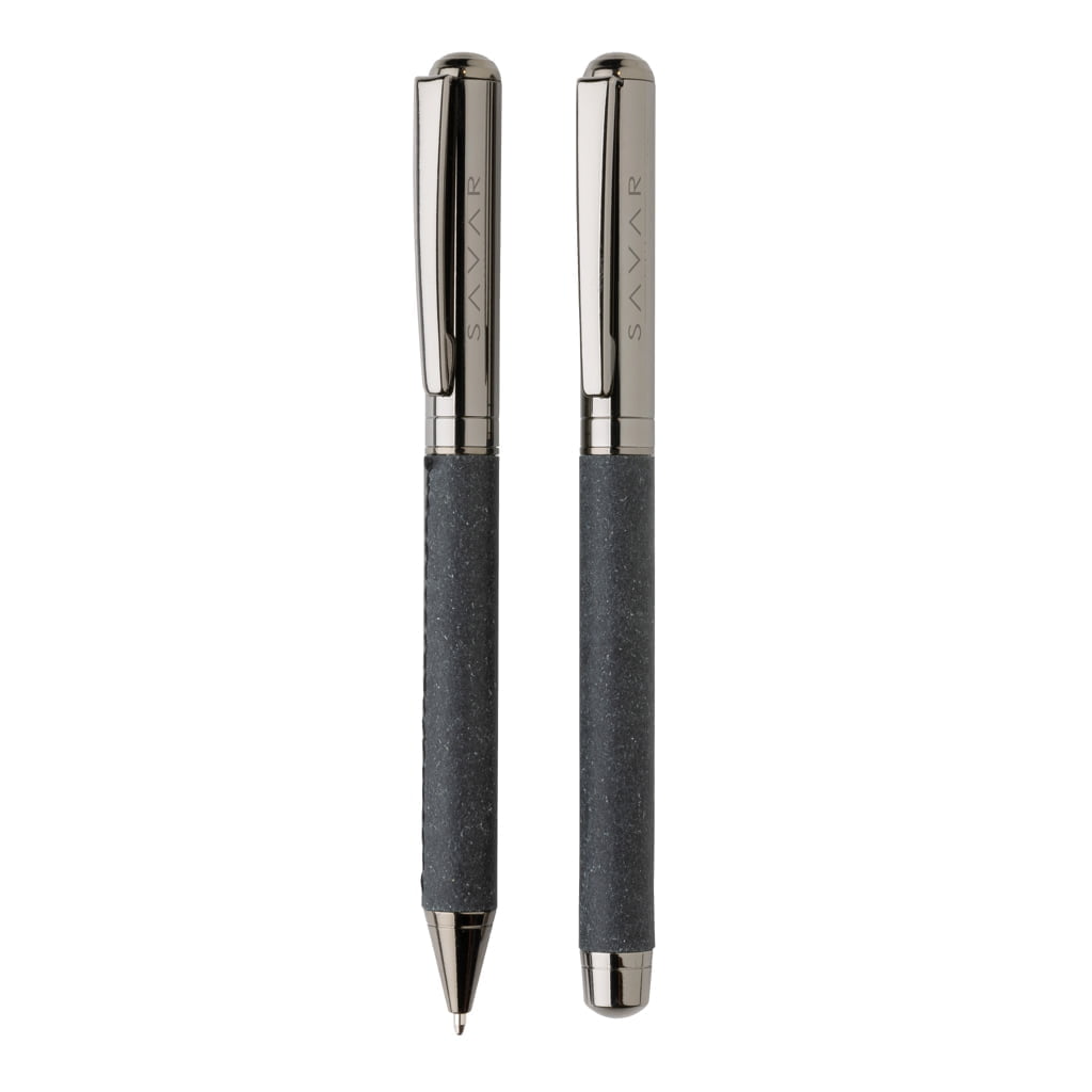 Pens Recycled leather pen set