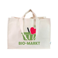 Eko vrečke Reciklirana bombažna nakupovalka Bruno