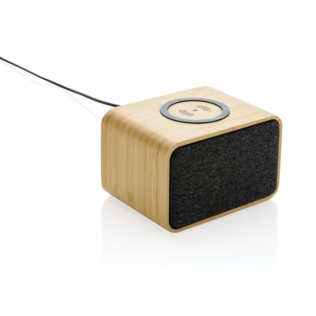Mobile Tech Brezžični zvočnik iz bambusa 5 W