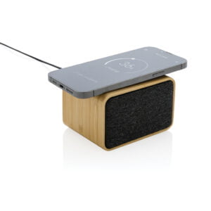 Mobile Tech Brezžični zvočnik iz bambusa 5 W