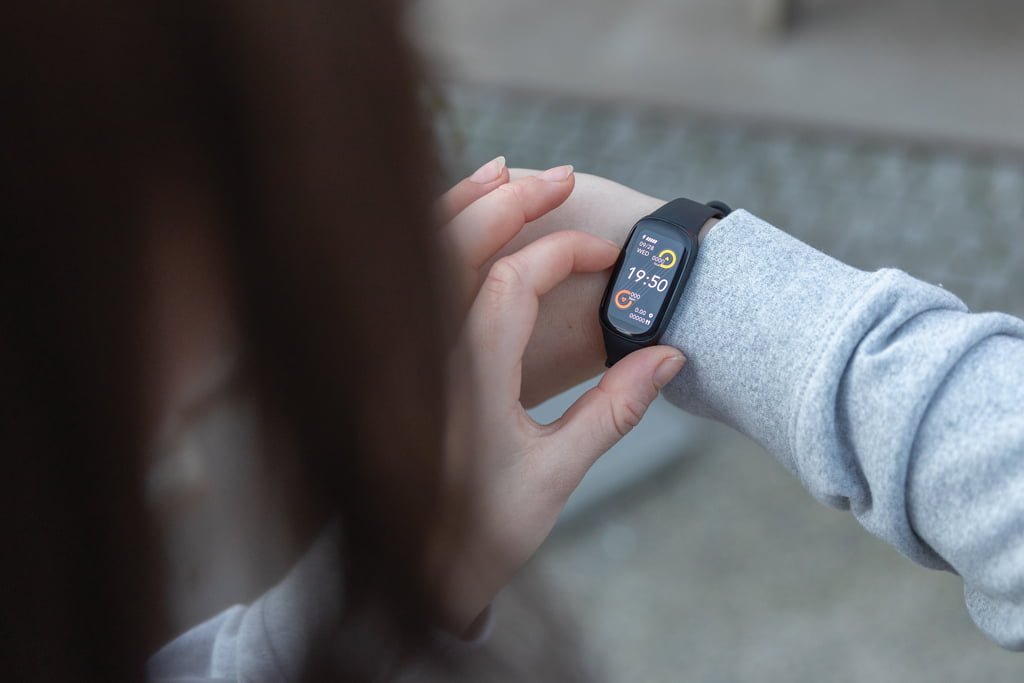 Mobile Gadgets Športna ura iz recikliranega TPU z 1,47-palčnim zaslonom