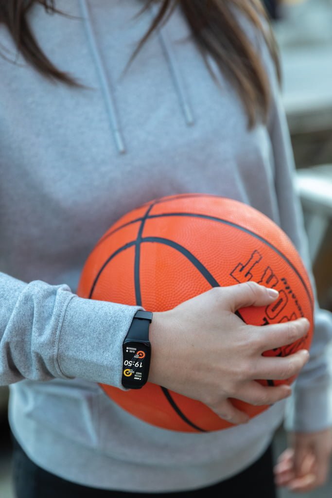 Mobilna tehnologija Športna ura iz recikliranega TPU z 1,47-palčnim zaslonom