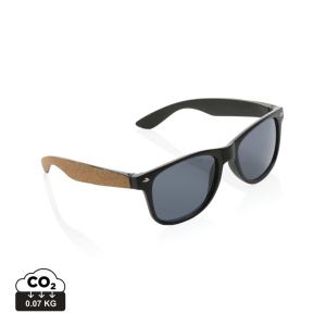 Outdoor & Sports GRS recycled PC plastic sunglasses with FSC® cork