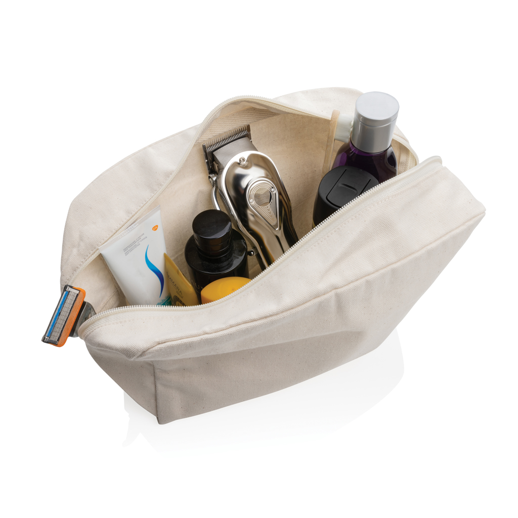 Cosmetic bags Impact Aware™ 285 gsm rcanvas toiletry bag undyed