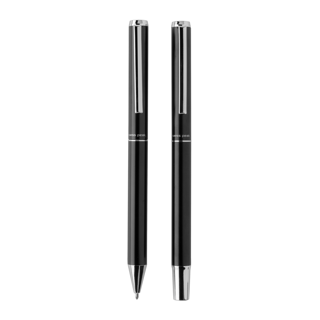 Pens Swiss Peak Cedar RCS certified recycled aluminum pen set