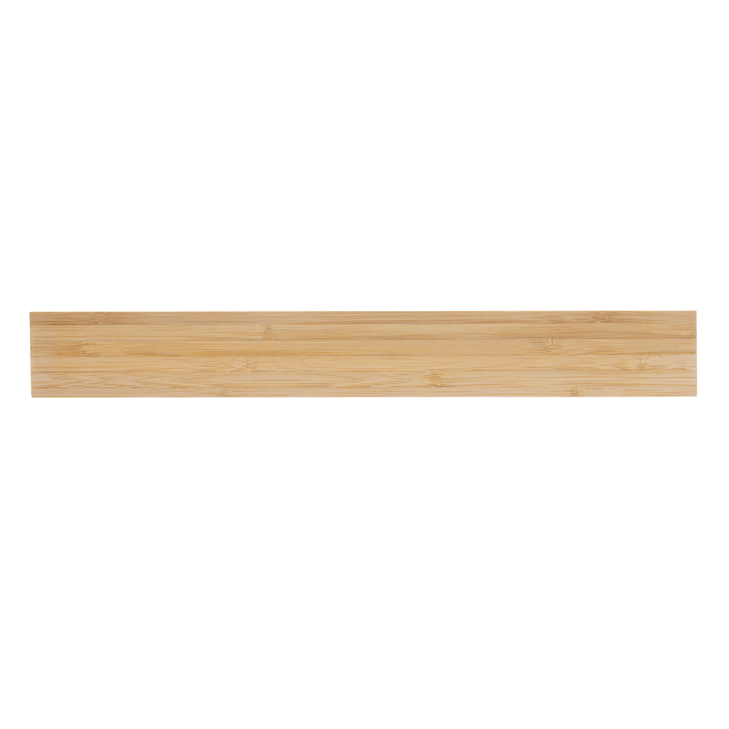 Desktop Timberson extra thick 30cm double sided bamboo ruler