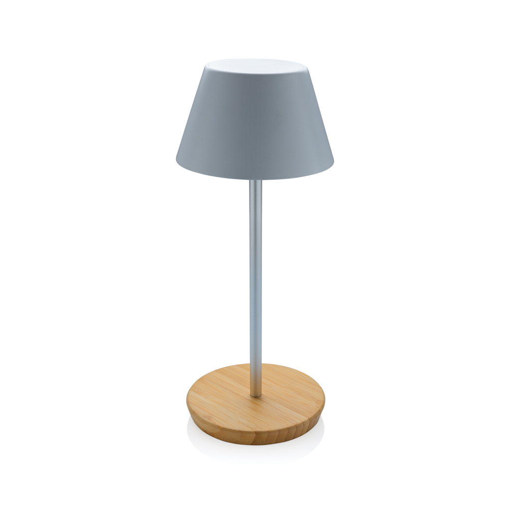 Desktop Pure Glow RCS usb-rechargeable recycled plastic table lamp