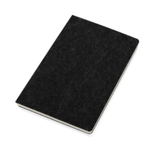 Notebooks Phrase GRS certified recycled felt A5 notebook