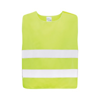 Car material GRS recycled PET high-visibility safety vest 7-12 years