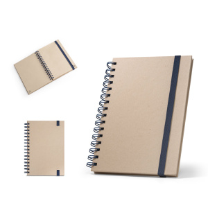 Notebooks PROUST. A5 notebook with rings, hard cover, made of sugar cane paper (80% sugar cane) with plain pages