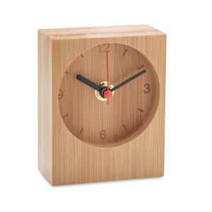 Desktop Bamboo table clock