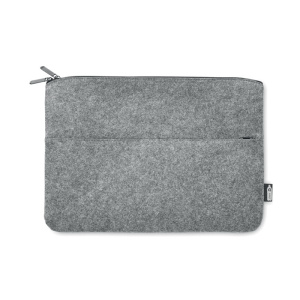 Bags RPET felt zipped laptop bag