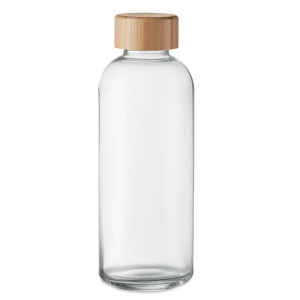 Bottles Glass bottle 650ml bamboo lid