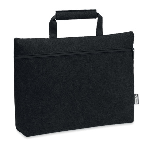 Bags RPET felt zippered laptop bag