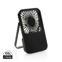 Desktop Aervina RCS recycled plastic re-chargeable desk fan