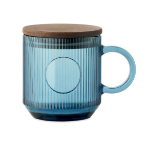 Mugs and Tumblers VITRIO MUG Ribbed glass mug 300ml