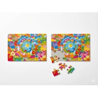 Brain Teaser Flat Pack Puzzle A3